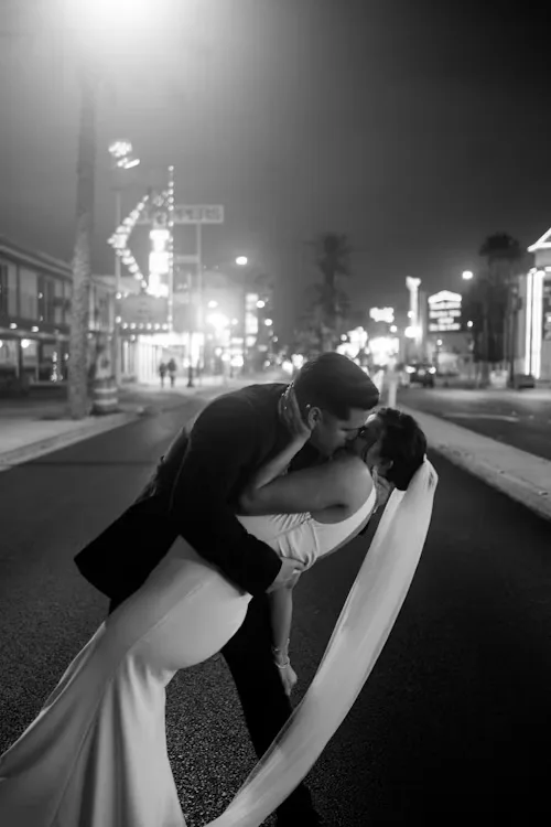 Black & white black white wedding 04