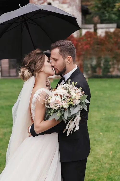 Black & white black white wedding 07