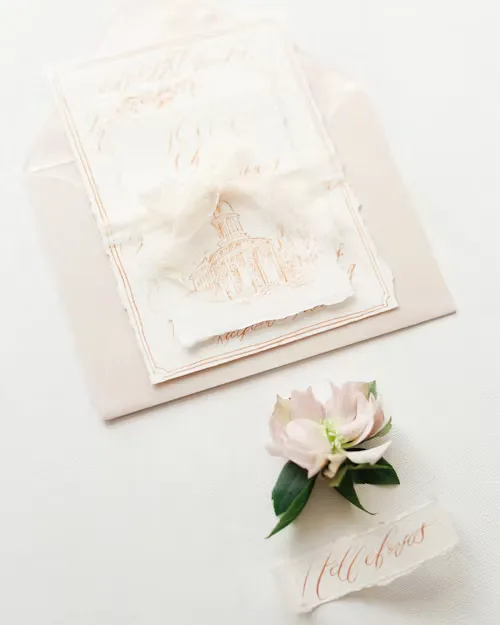 Blush & cream blush cream wedding 11