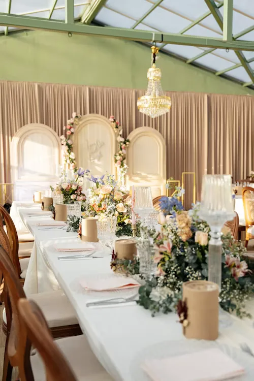 Blush & cream blush cream wedding 14