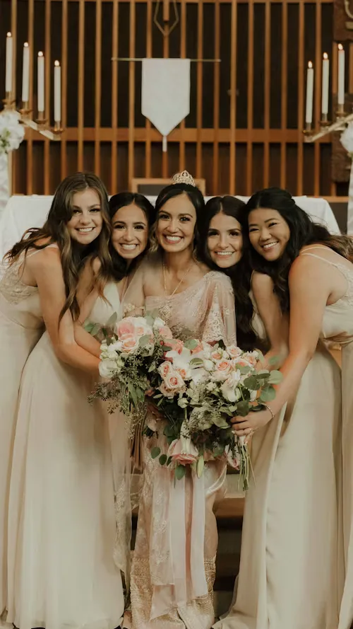 Blush & cream blush cream wedding 20