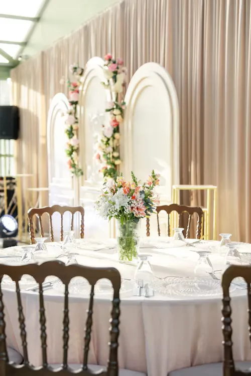 Blush & cream blush cream wedding 22