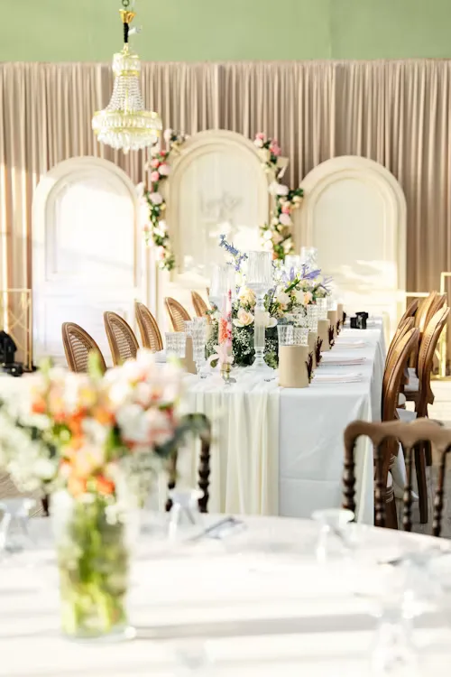 Blush & cream blush cream wedding 27