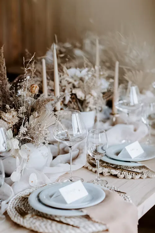 Boho neutral wedding 07