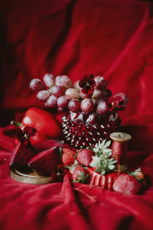 Burgundy wedding 06