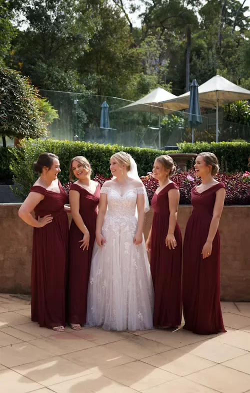 Burgundy wedding 07