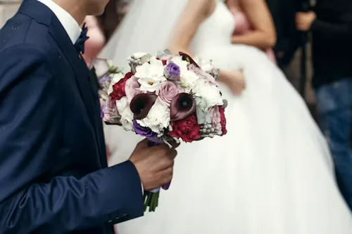Burgundy wedding 10