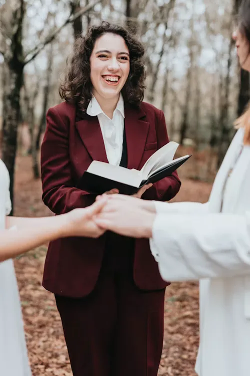 Burgundy wedding 11