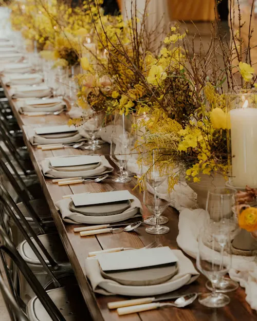 Butter yellow wedding 07