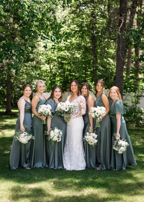 Sage green wedding 14